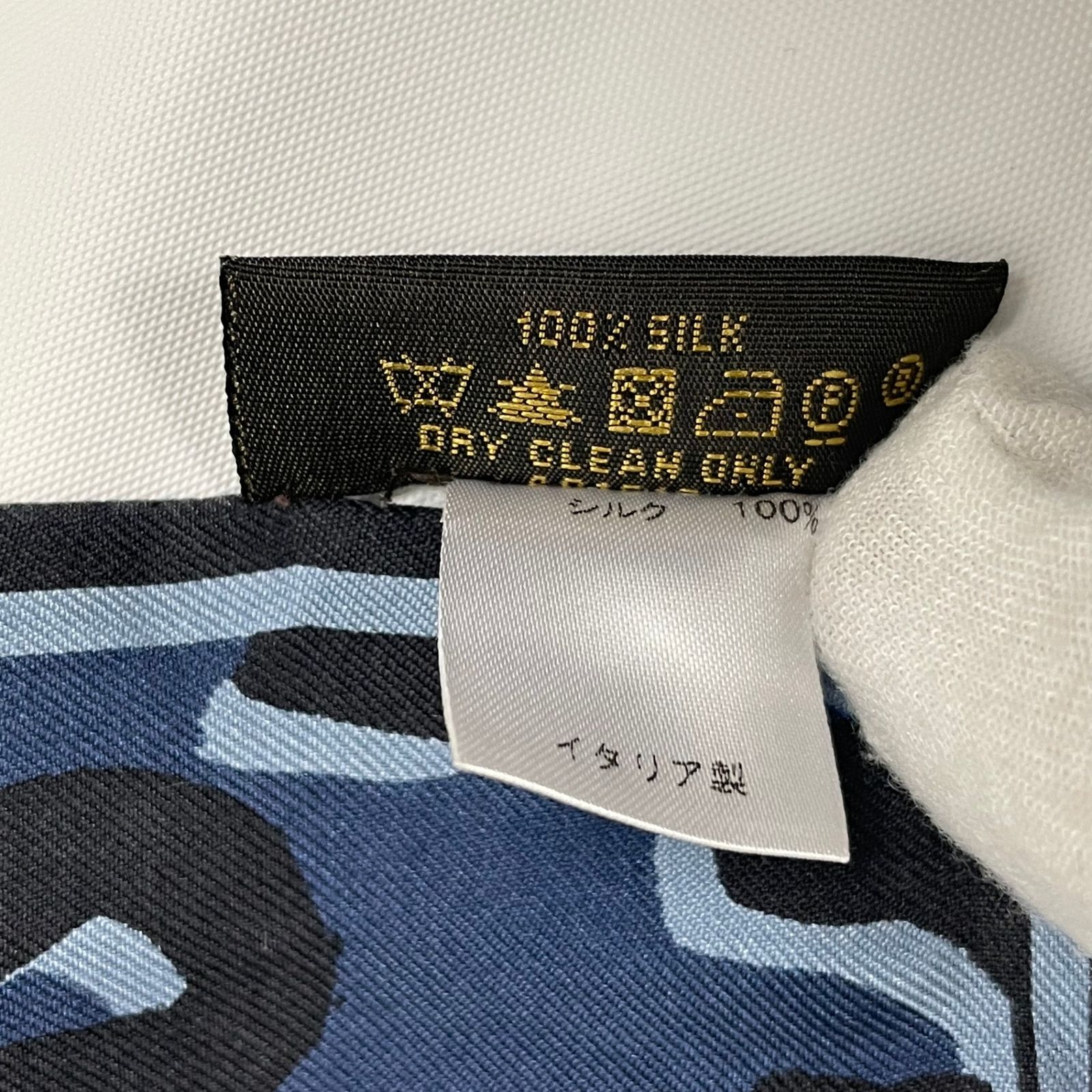 LOUIS VUITTON ルイヴィトン ヴィトン スカーフ バンドー シルク