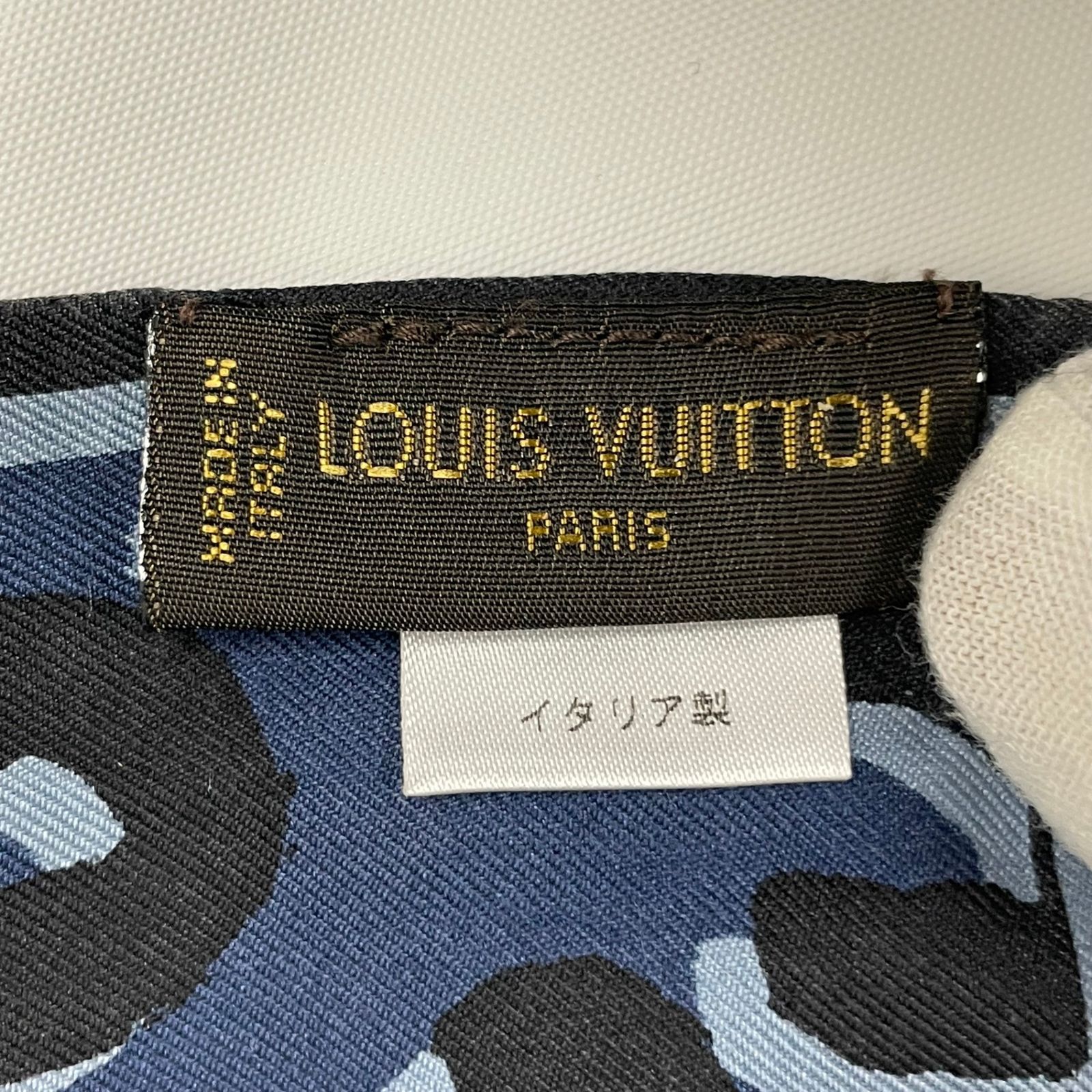 LOUIS VUITTON ルイヴィトン ヴィトン スカーフ バンドー シルク
