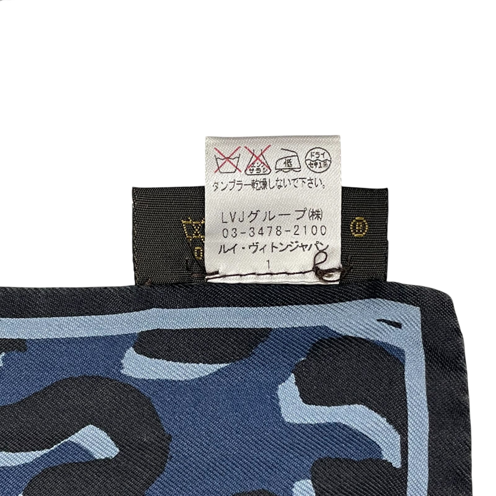LOUIS VUITTON ルイヴィトン ヴィトン スカーフ バンドー シルク