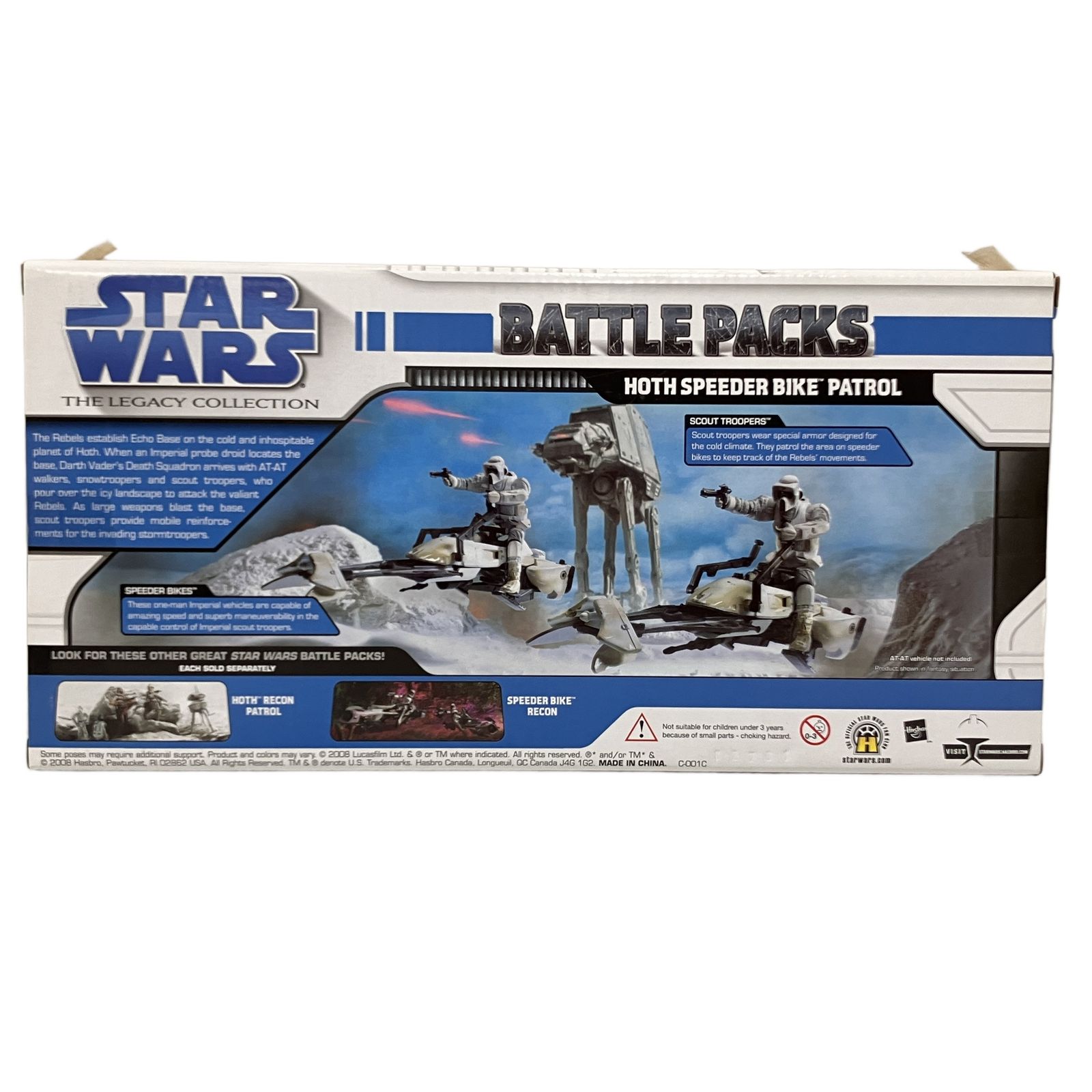 STARWARS スターウォーズ フィギュア BATTLE PACKS HOTH SPEEDER BIKE