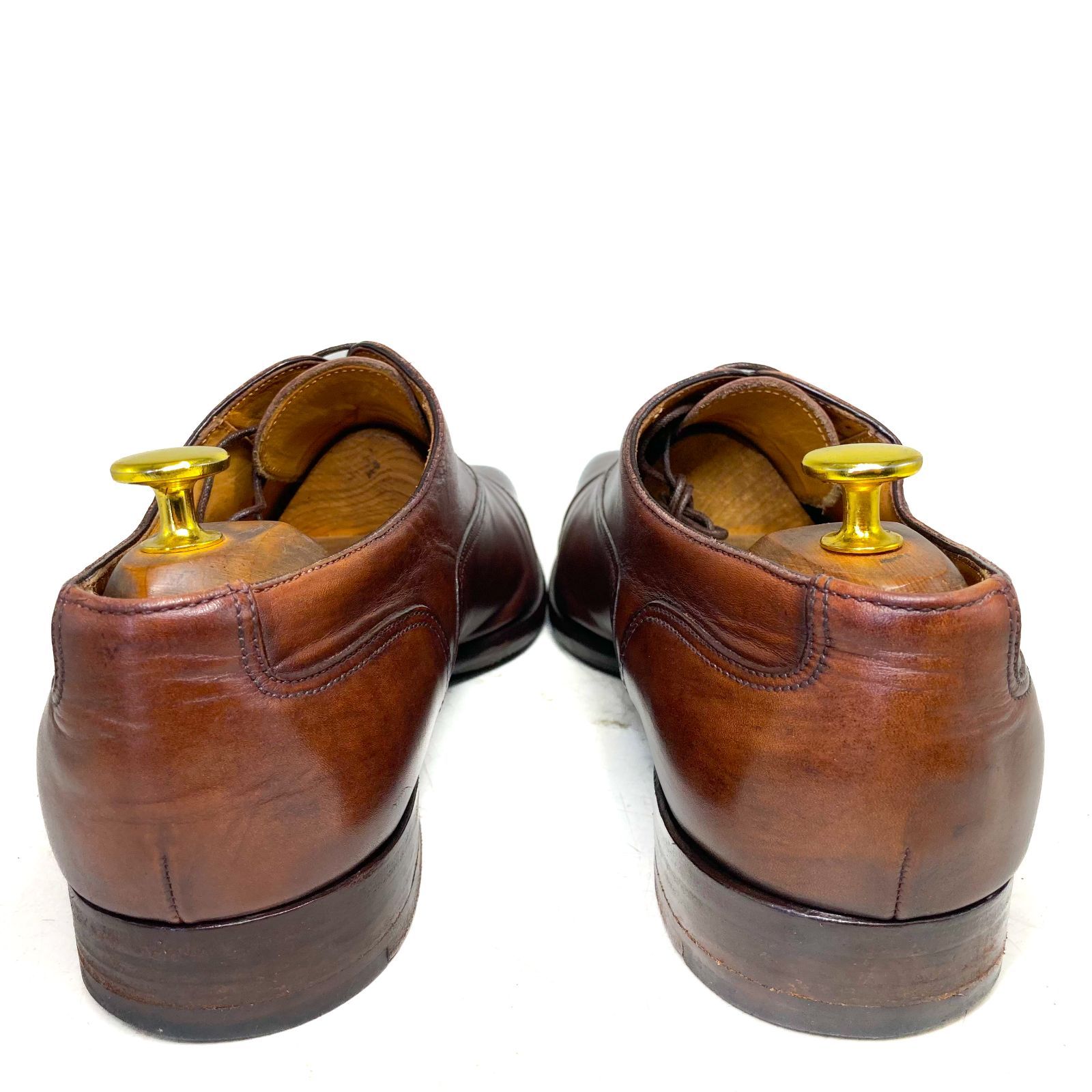 上級ライン】Santoni サントーニ fatte a mano 内羽根式ストレート