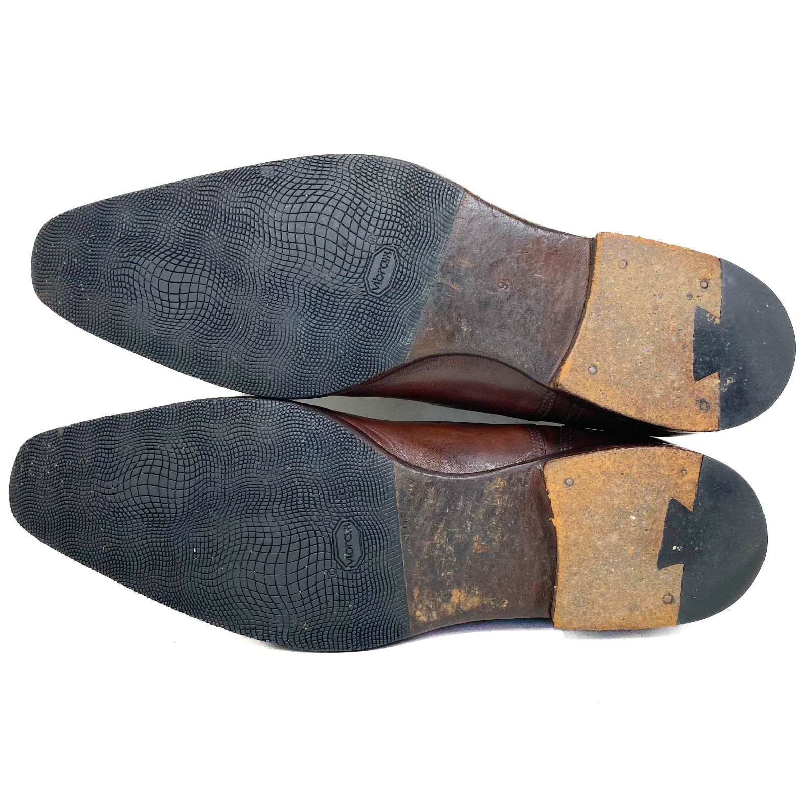 上級ライン】Santoni サントーニ fatte a mano 内羽根式ストレート