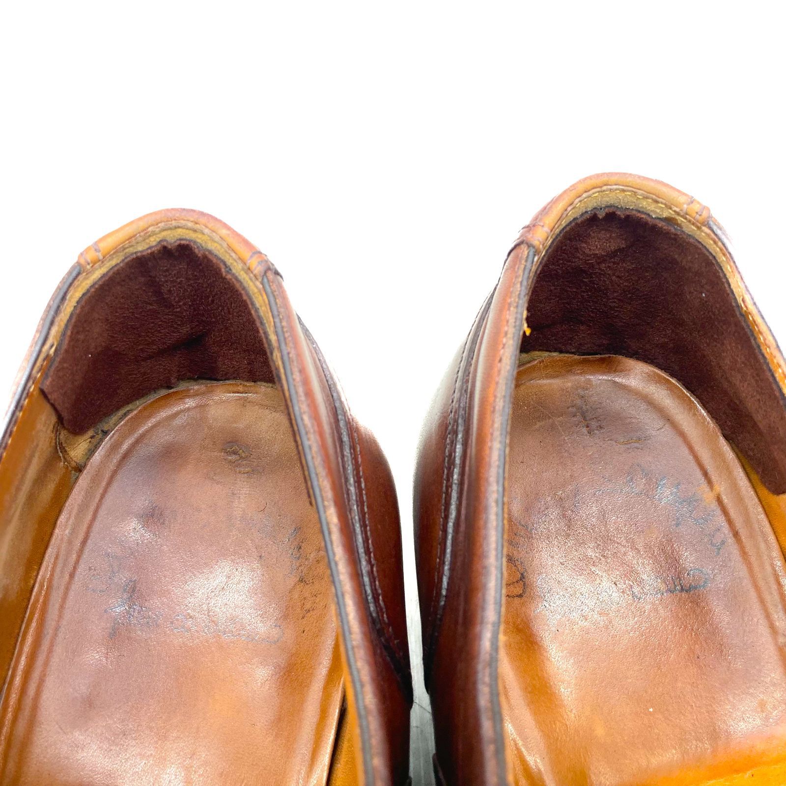 上級ライン】Santoni サントーニ fatte a mano 内羽根式ストレート