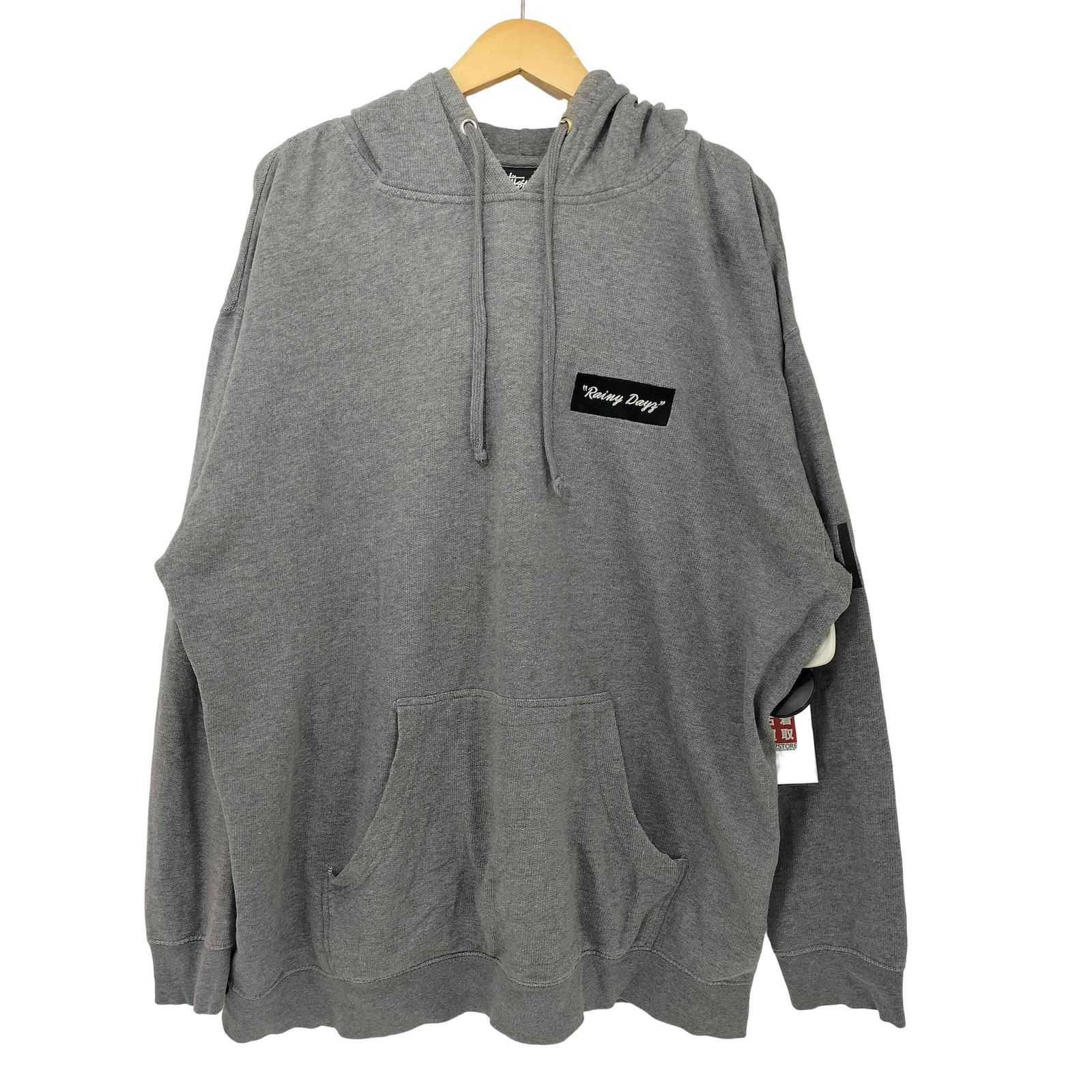 ステューシー Stussy 00S USA製 両面ロゴプリント プルオーバー 