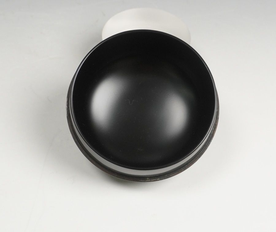 塗師 岡本陽斎 鶴蒔絵甲赤茶入 棗 共箱 茶道具 - メルカリ