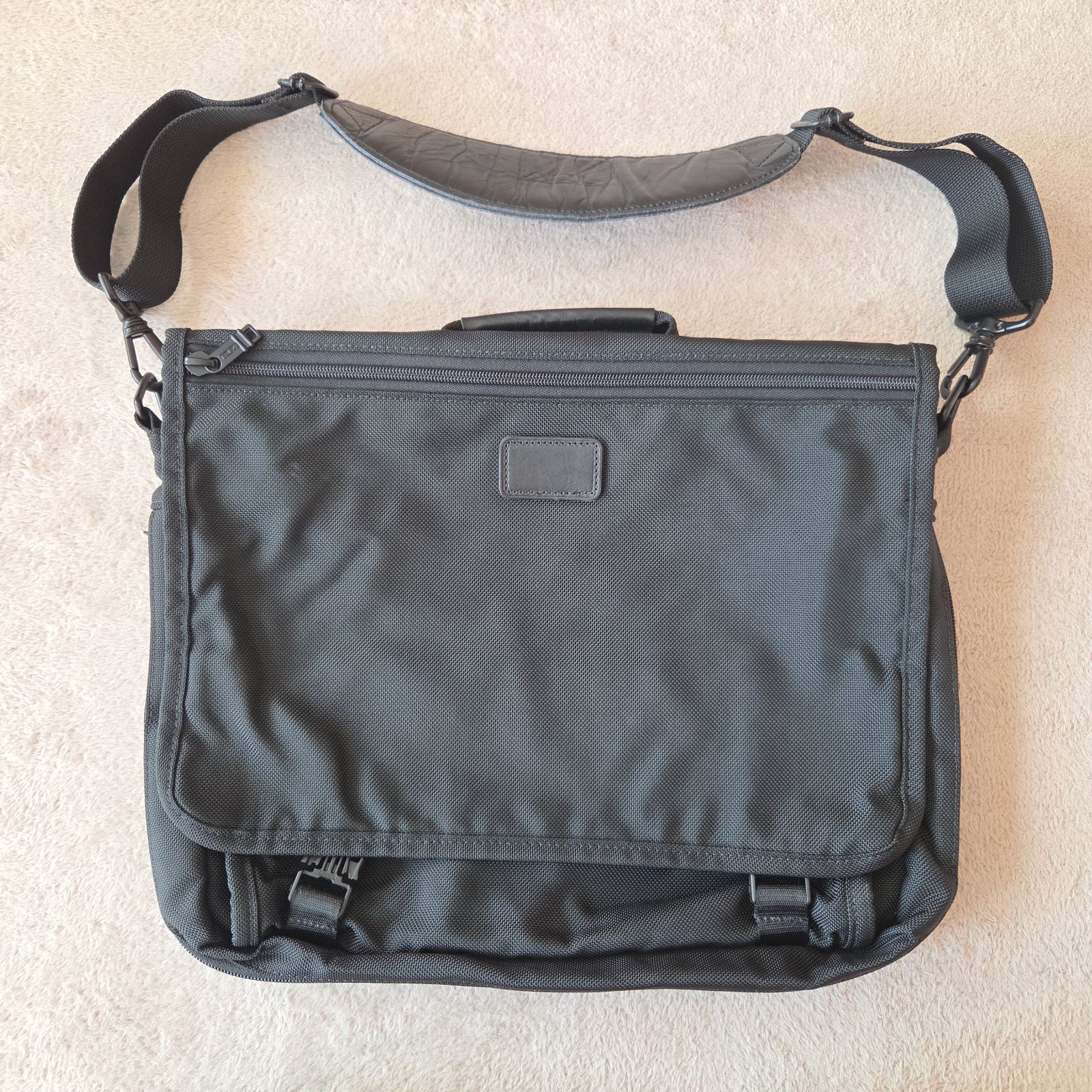 TUMI ビジネスバッグ／ 2way ブリーフケース ブラック ナイロン USA製 