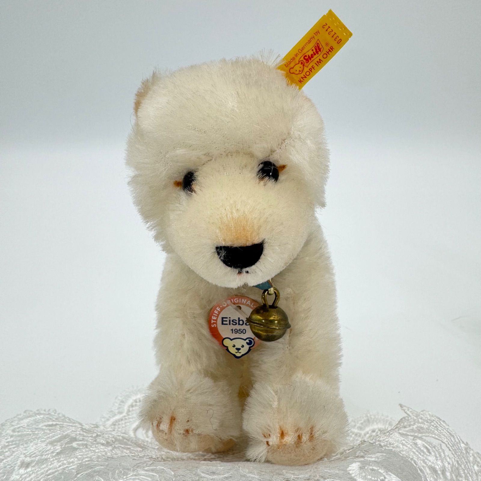 送料無料☆シュタイフ☆Polar Bear 1950 15cm オールID完品 