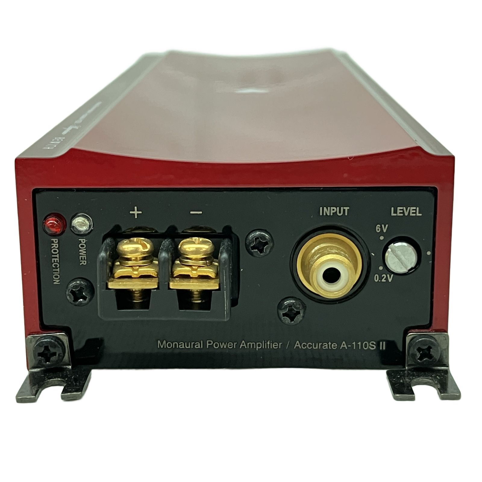 BEWITH Accurate A-110S アンプ Accurate A-110S BEWITH Magnesium 2台セット・元箱付BEWITH ビーウィズ、マグネシウム合金筐体のパワーアンプ「Accurate