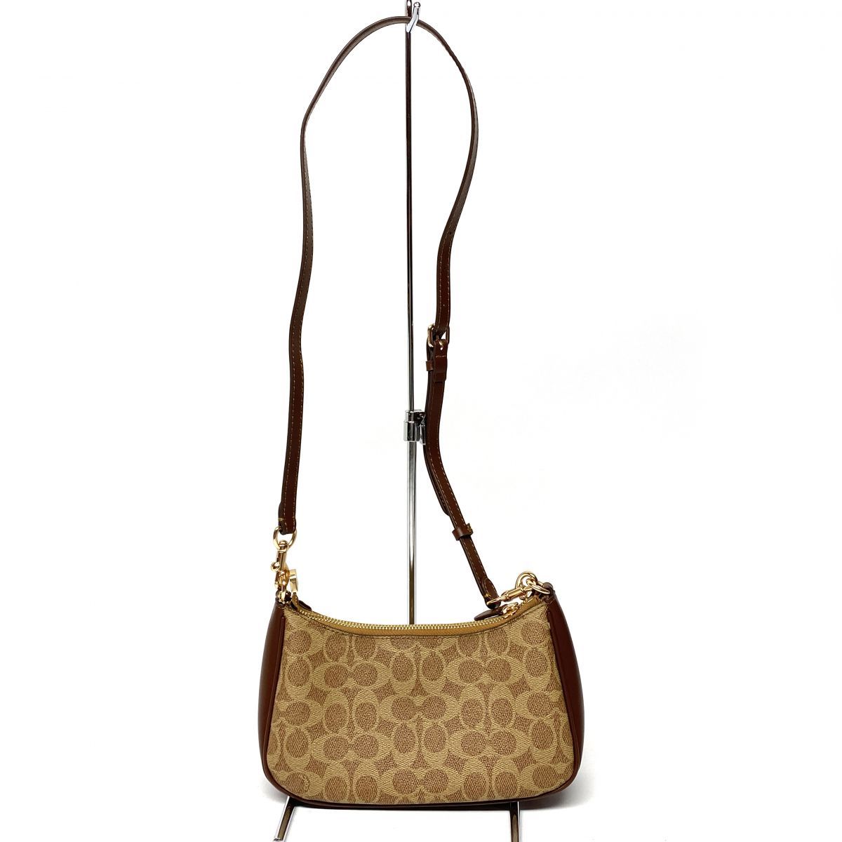 COACH コーチ シグネチャー テリ ショルダーバッグ ※中古 【津山店 