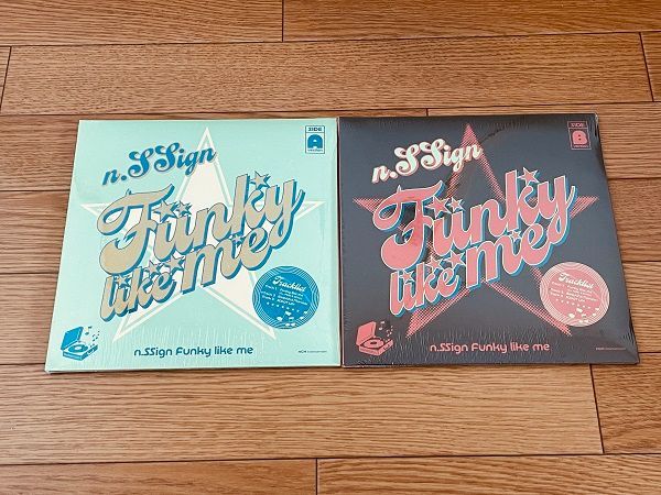 n.SSign Funky like me A B ver. セット 36P 新品 フォトブック 付