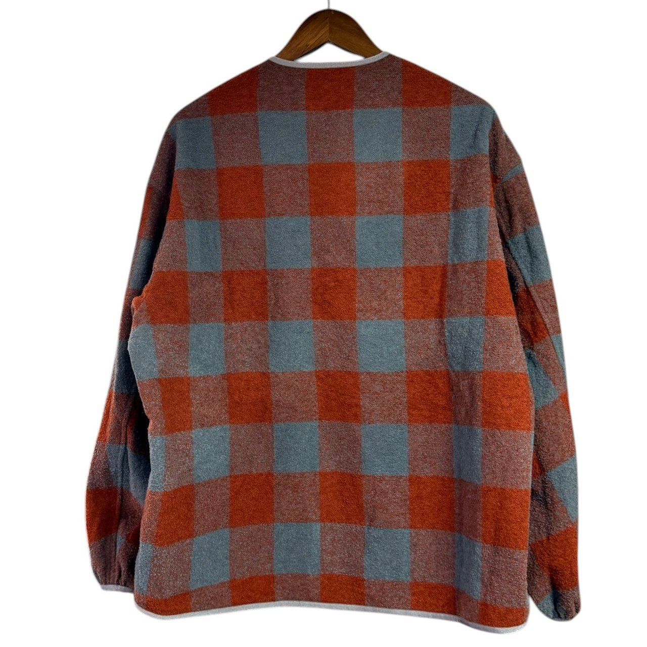 Graphpaper グラフペーパー 24AW Tri-Spin Loop Cardigan チェック柄 