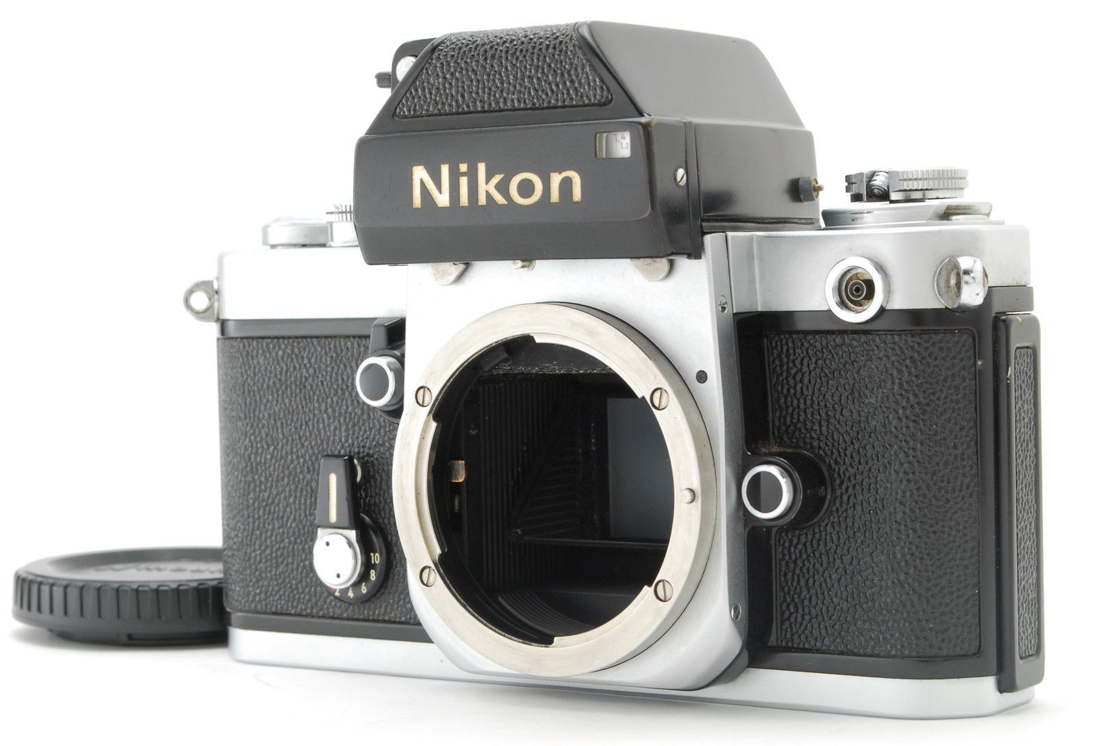 희귀 초기 모델 시리얼 714xxxx [상태 양호 보증으로 작동 확인] 니콘 Nikon F2 포토믹 실버 35mm 필름 카메라 필름 카메라 #V1198