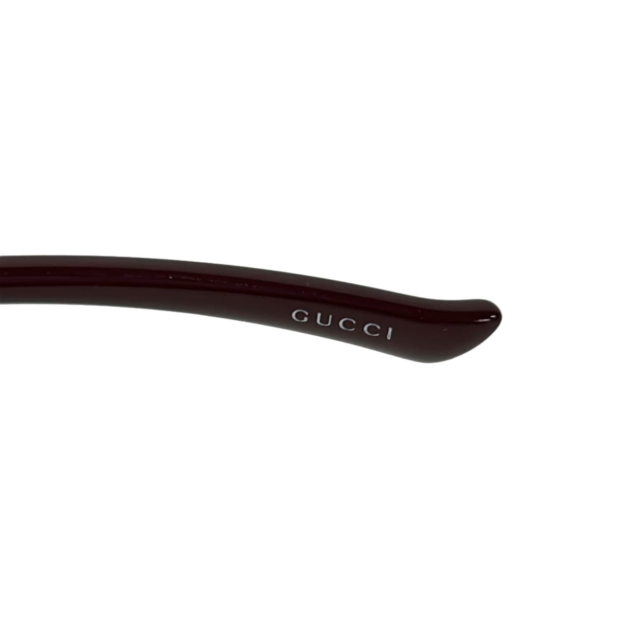 GUCCI(グッチ) サングラス美品 - GG2743/F/S ダークブラウン×ボルドー