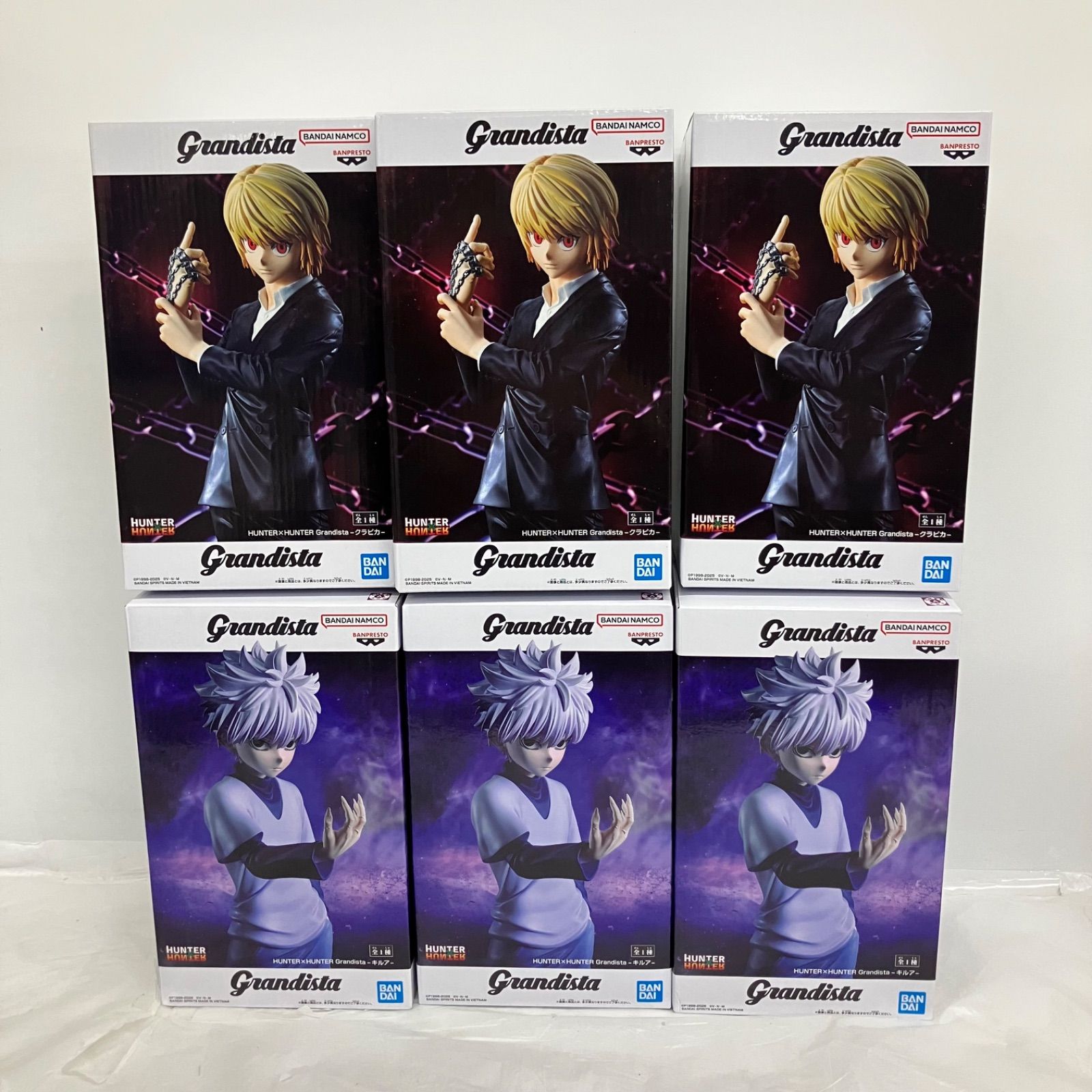 未開封 HUNTER HUNTER ハンターハンター Grandista クラピカ キルア 