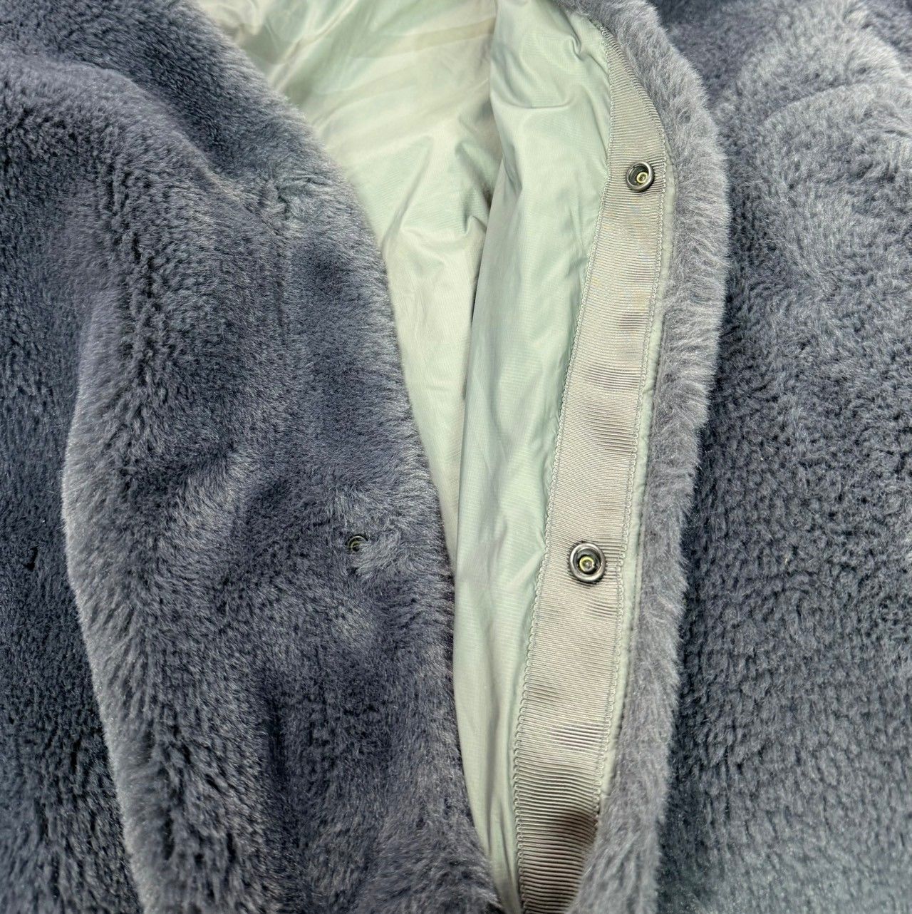 08sircus 08サーカス 22AW Eco fur collarless jacket エコファー