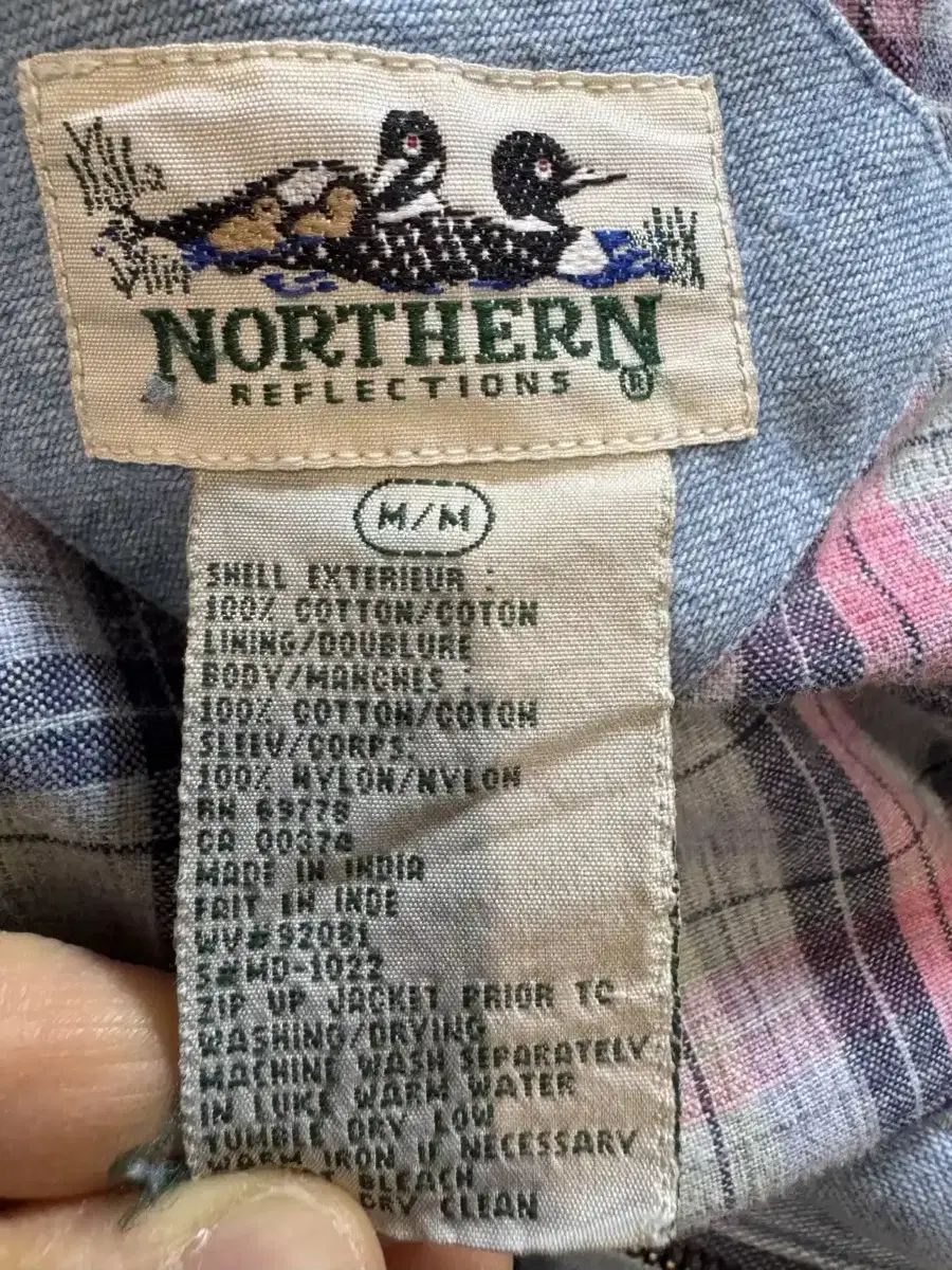 定番，新品 ヴィンテージ NORTHERN REFLECTIONS デニム ジャケット