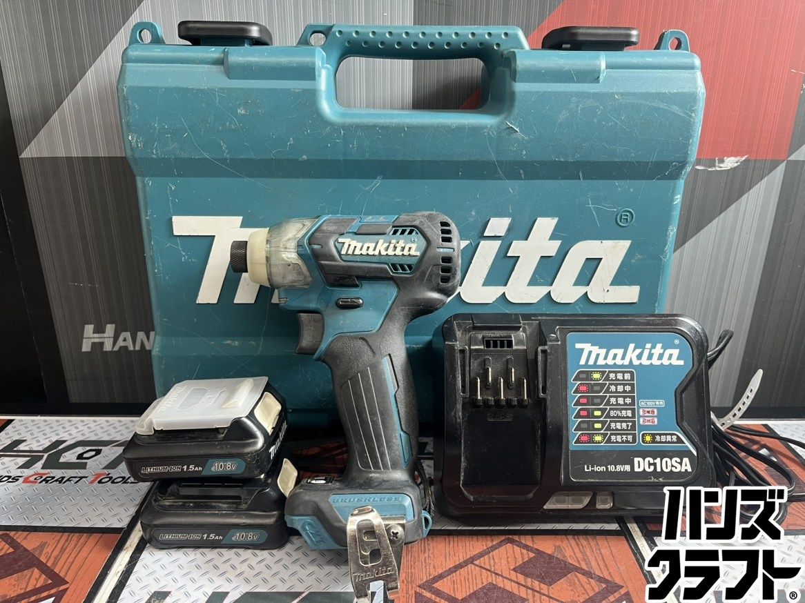 △【中古】マキタ makita TD111D 充電式インパクトドライバ 10.8V 