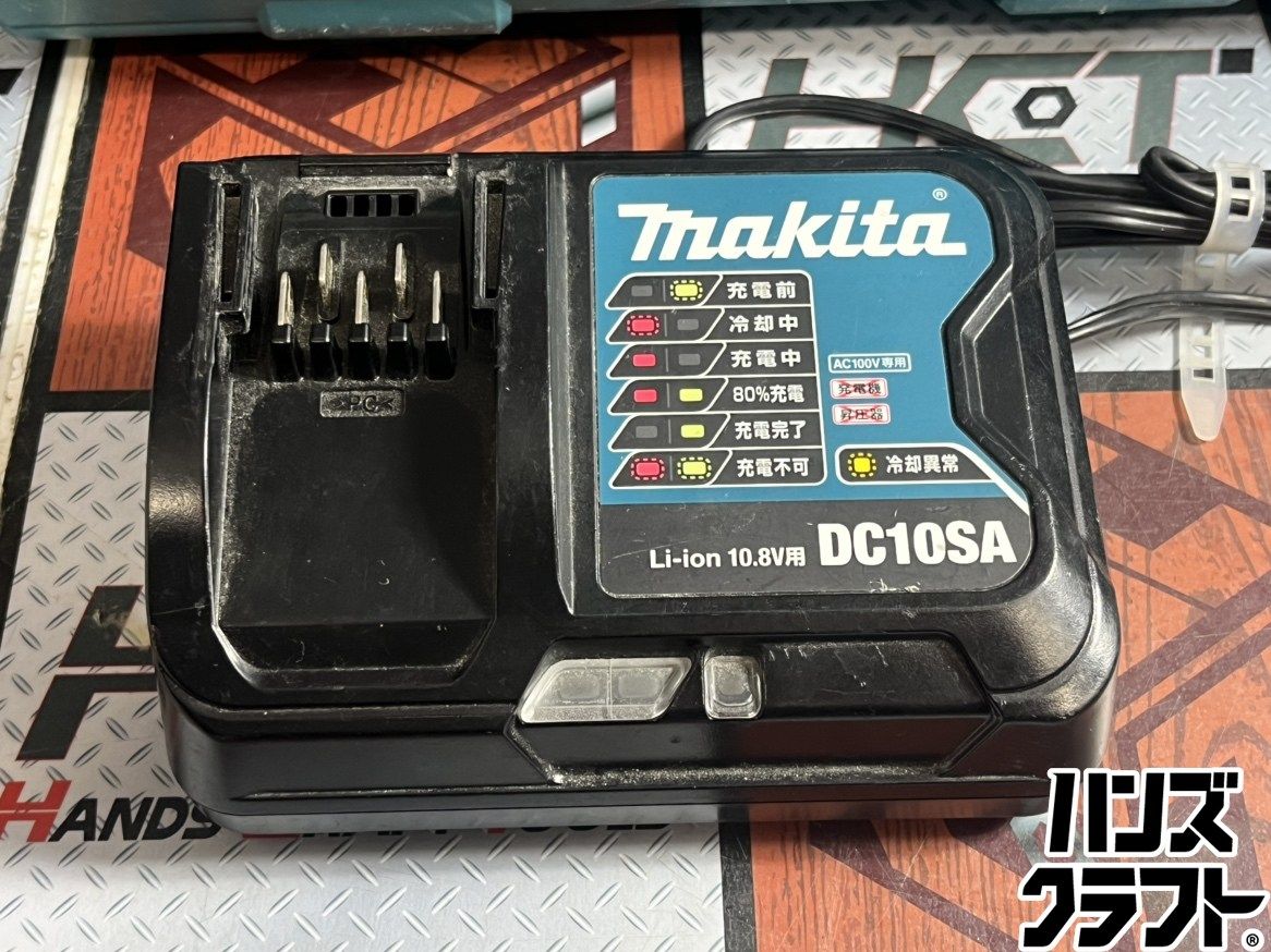 △【中古】マキタ makita TD111D 充電式インパクトドライバ 10.8V 