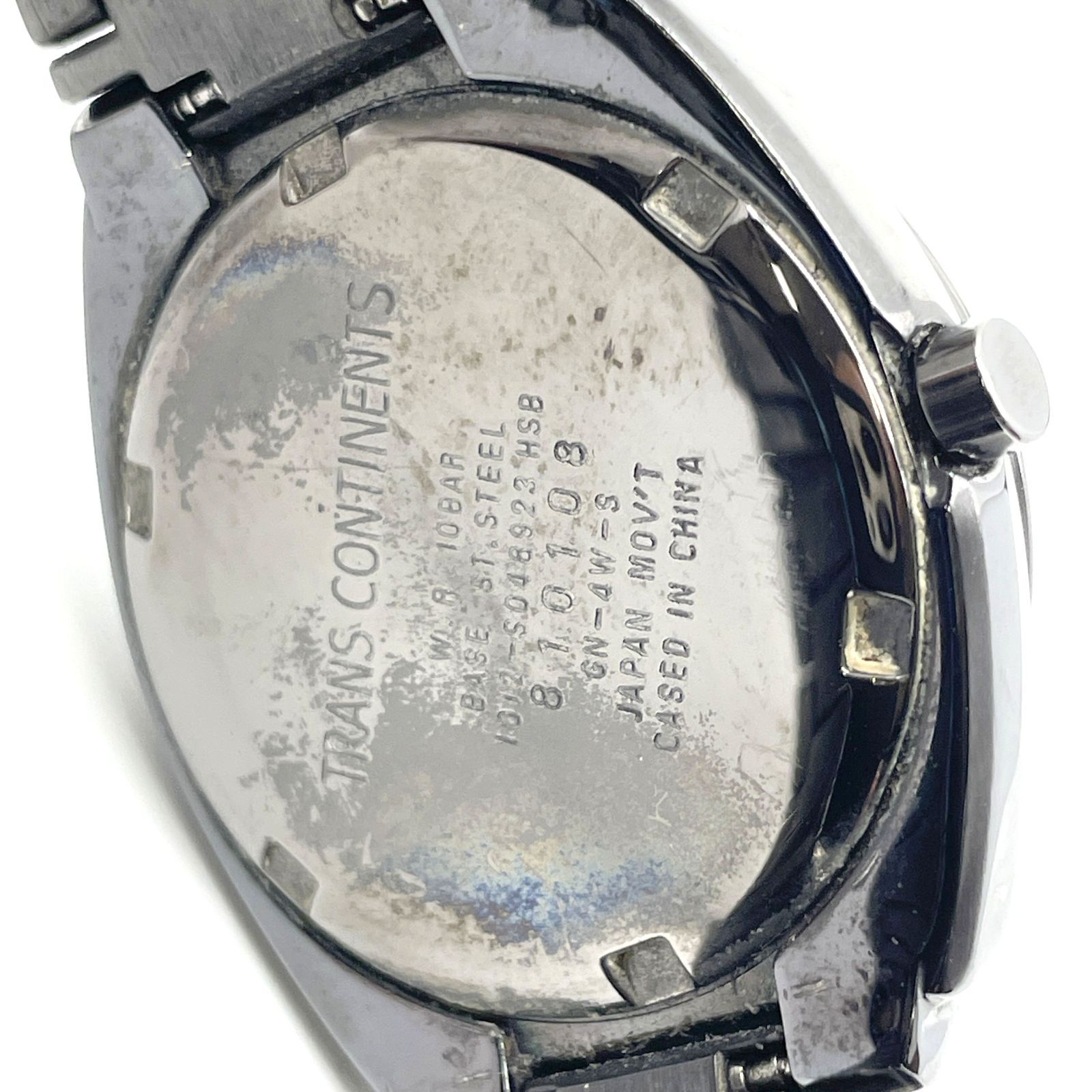 動作未確認 TRANS CONTINENTS トランスコンチネンツ CITIZEN 1012 
