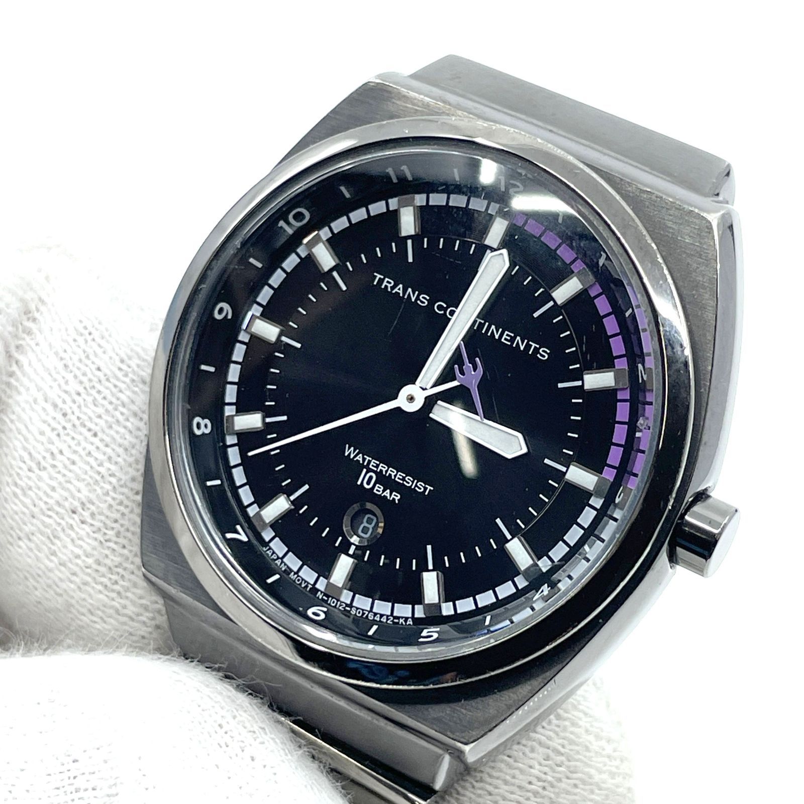 動作未確認 TRANS CONTINENTS トランスコンチネンツ CITIZEN 1012 