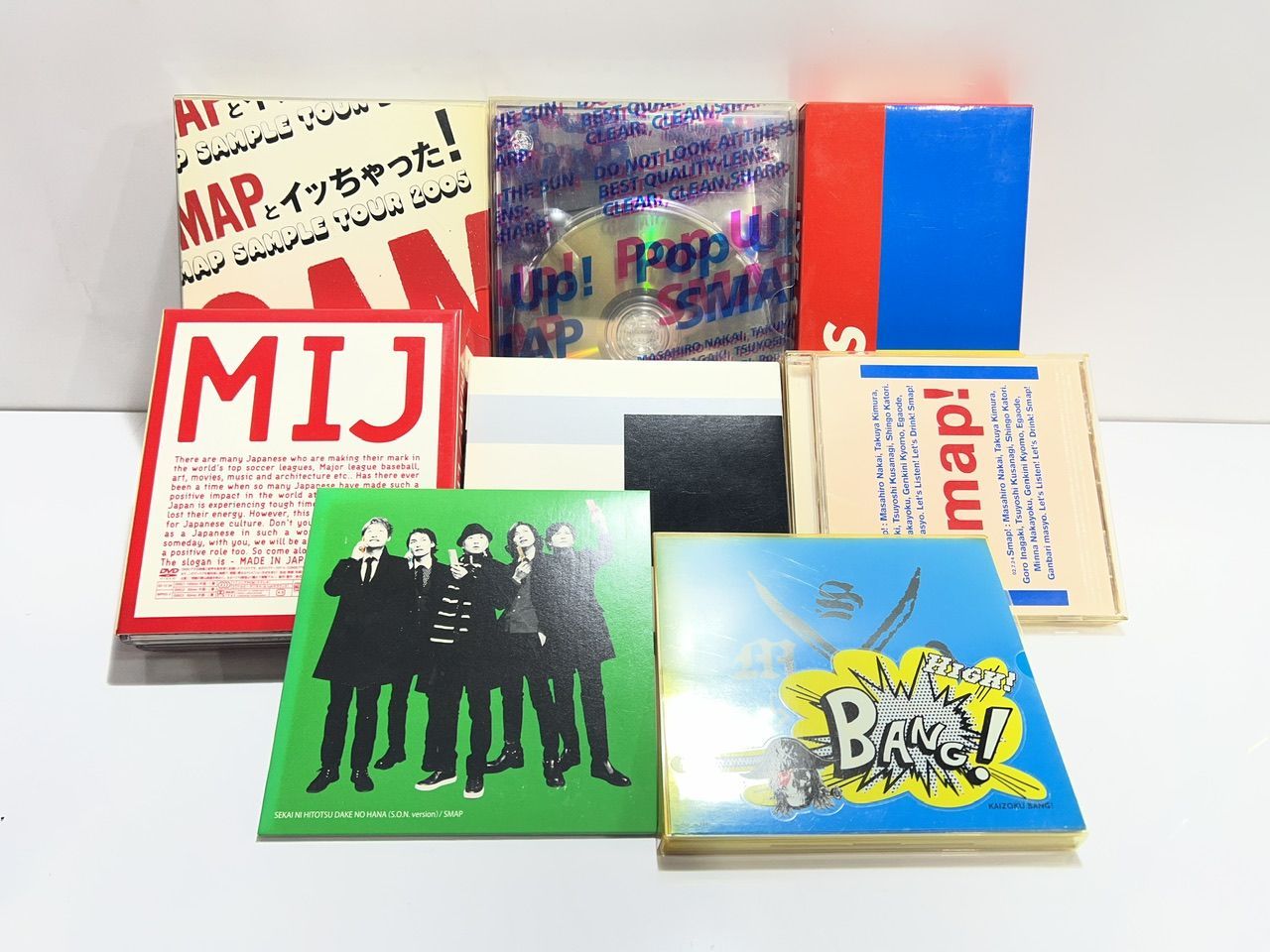 【まとめ売り】Smap DVD 5点set SMAP スマップ CD DVD VHS まとめ売り MIJ BANG PopUp 他 動作確認済