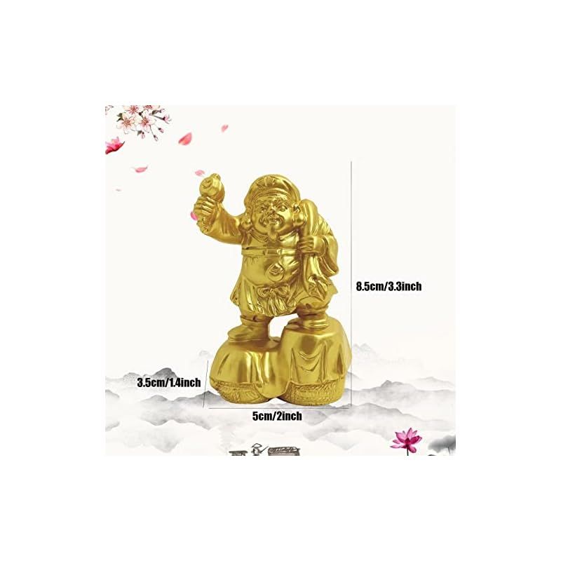 新品】 大黒天 置物 開運七福神 ゴールド 大黒天様像 仏像 置物 開運
