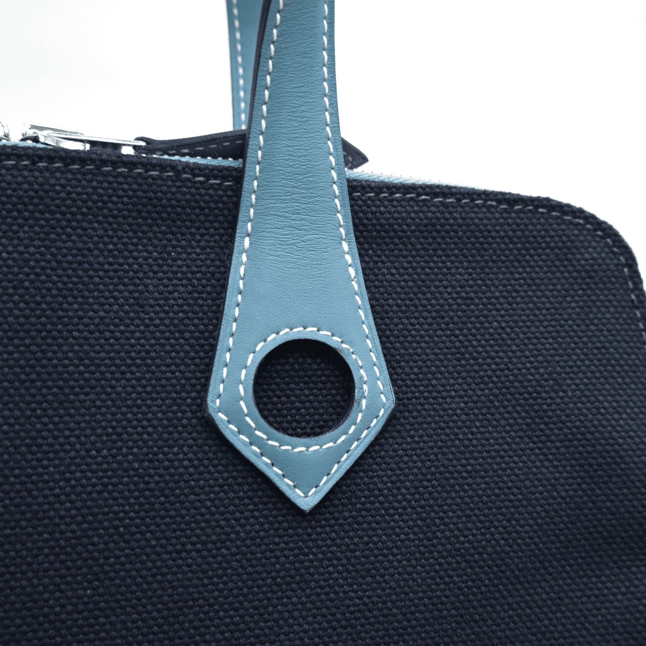HERMES エルメス サックイブー PM ハンドバッグ ブルーインディゴ 