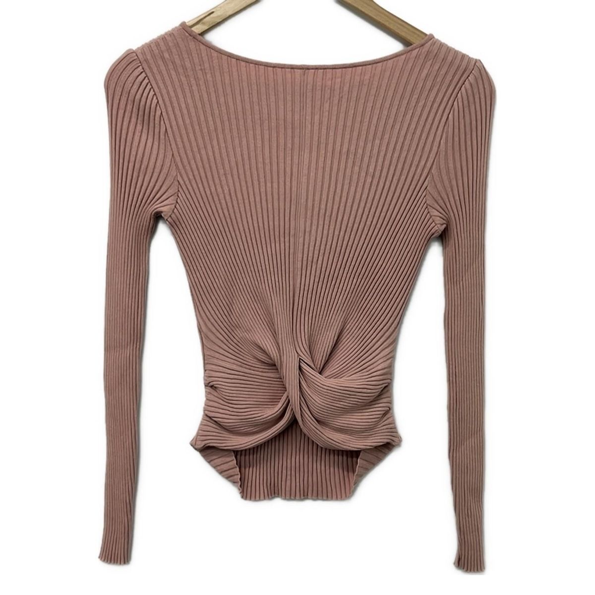 FOXEY(フォクシー) 長袖セーター サイズ38 M レディース美品  - 37364 ピンク FOXEY(フォクシー) 長袖セーター サイズ38 M レディース美品 - 37364