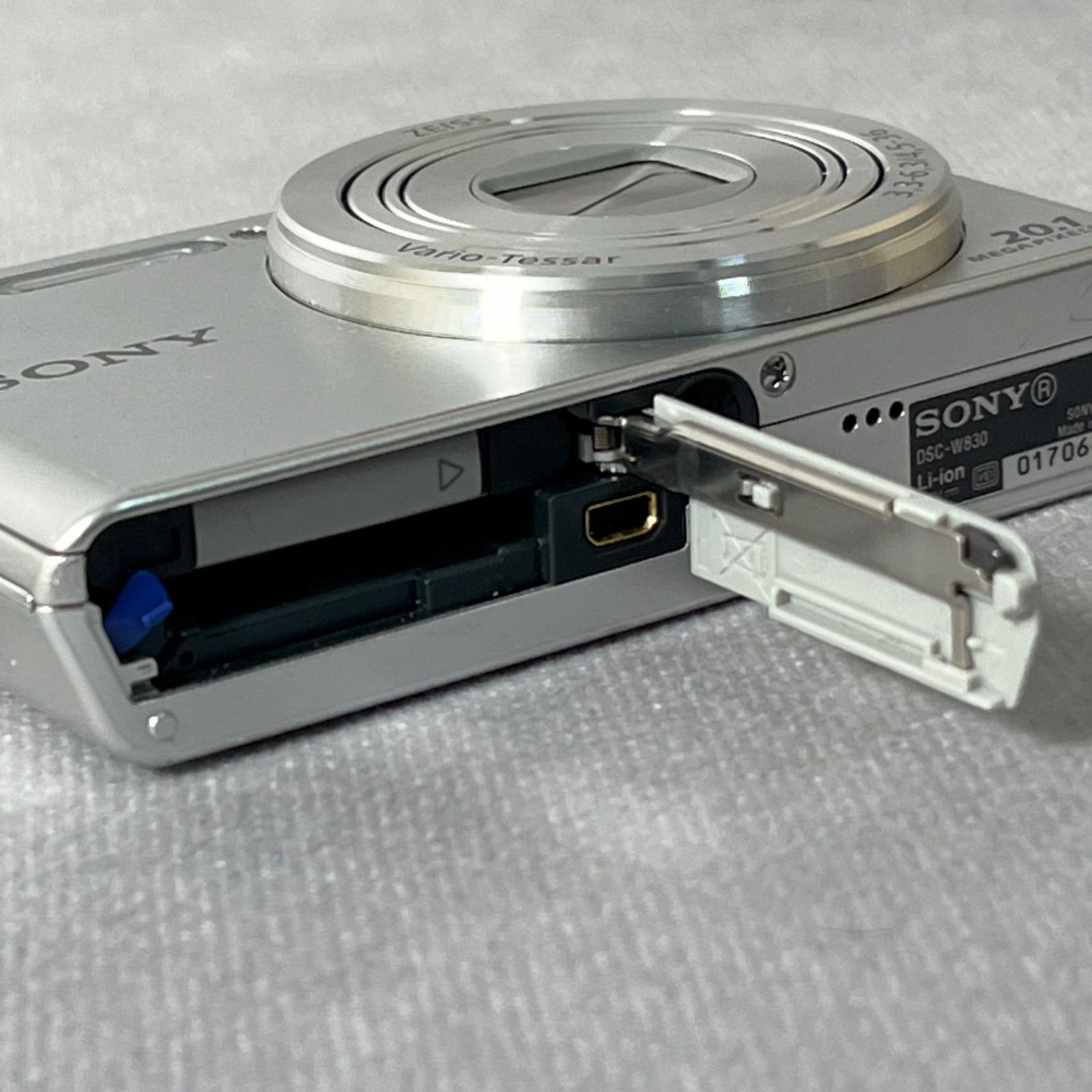 管2603-239】SONY ソニー Cyber-shot DSC-W830 シルバー コンパクト 