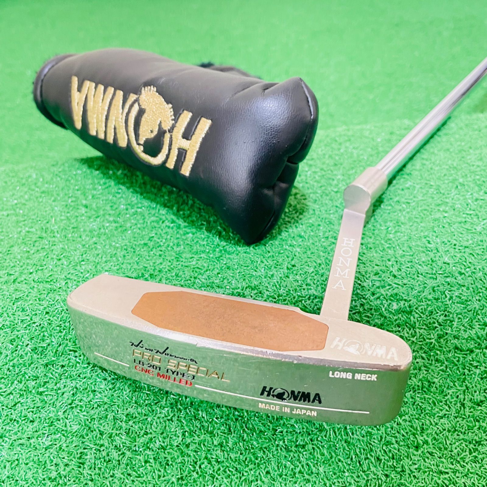 9814 HONMA 本間ゴルフ ホンマゴルフ LB-201 TYPE-I 34インチ パター 