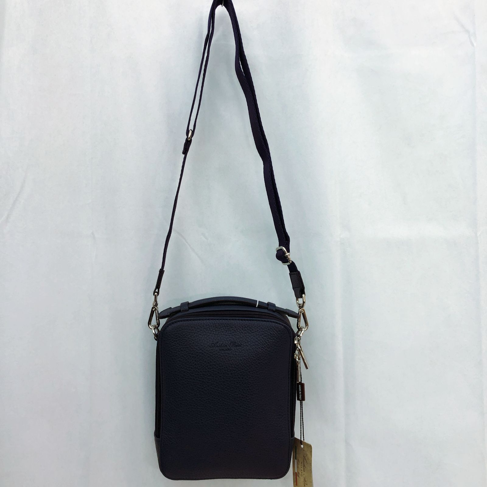 極美品 Andrea Rossi 美品 アンドレア・ロッシ コンパクト レザー 