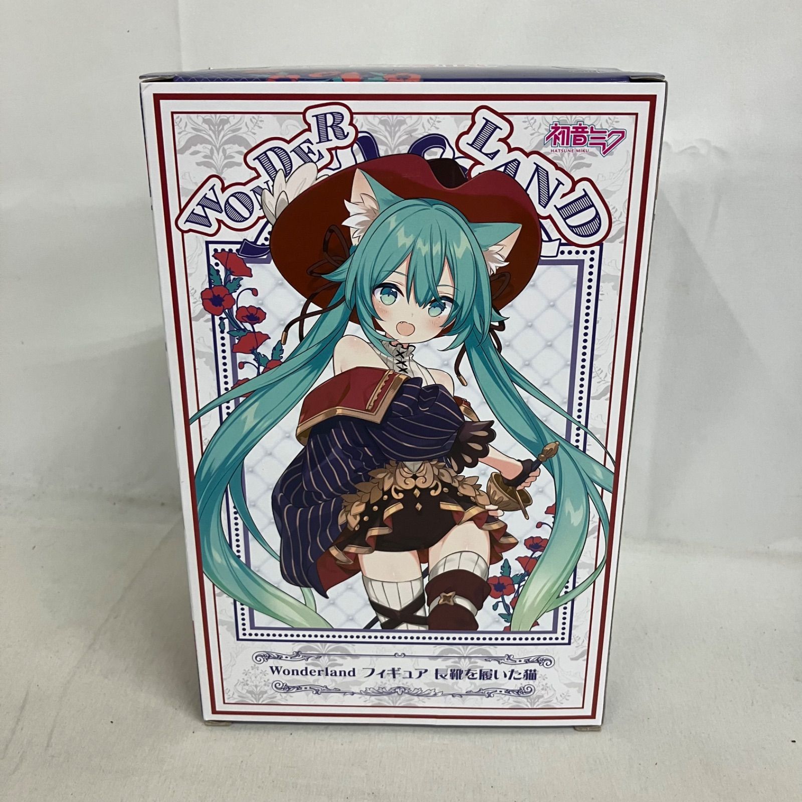 未開封 初音ミク Wonderland フィギュア 長靴を履いた猫 4個セット