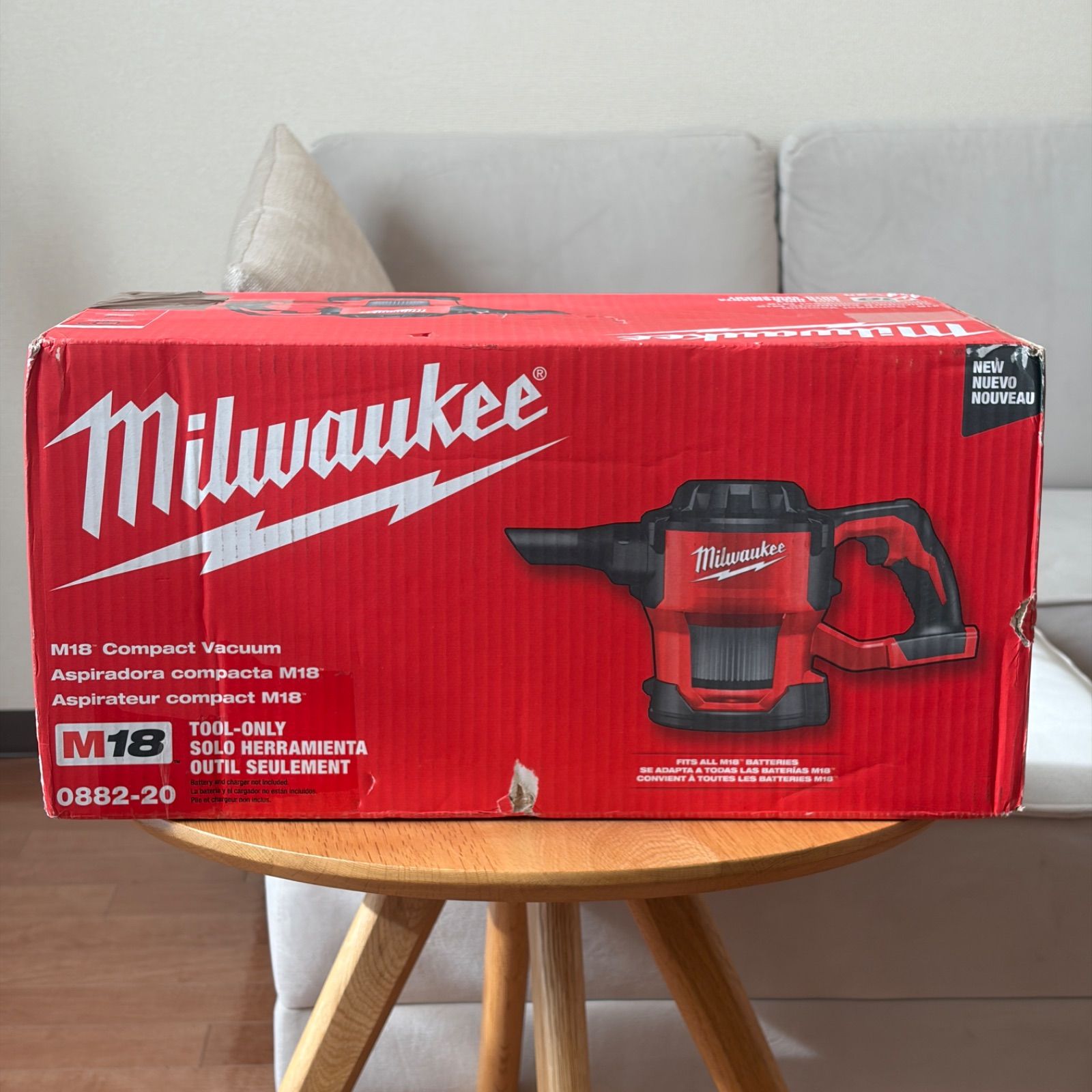 新品未使用】ミルウォーキー Milwaukee 掃除機 コンパクト 工具 - メルカリ