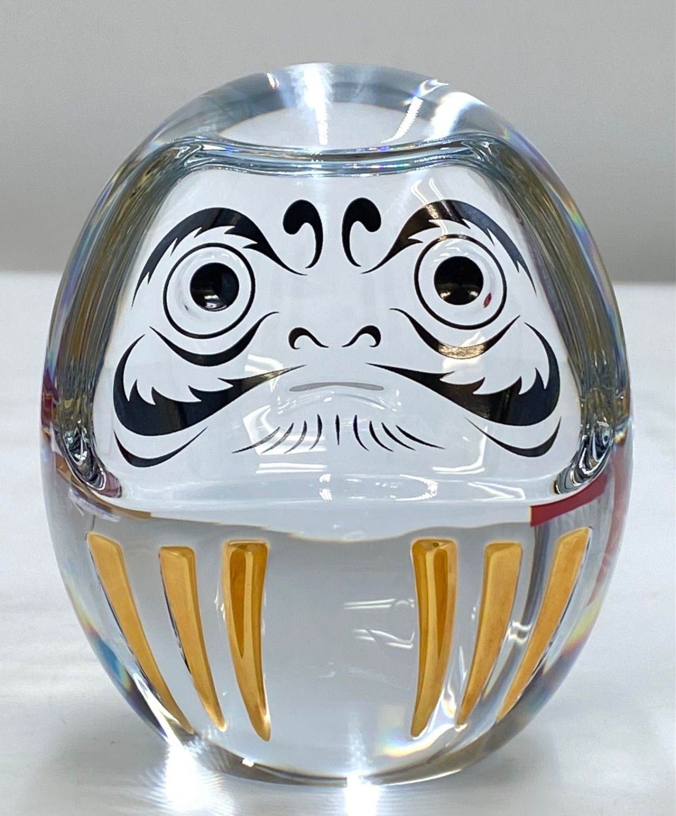 Baccarat バカラ ダルマ 達磨 クリスタル 置物 箱付 新品未使用 Baccarat バカラ ダルマ 達磨 クリスタル 置物 箱付 新品未使用