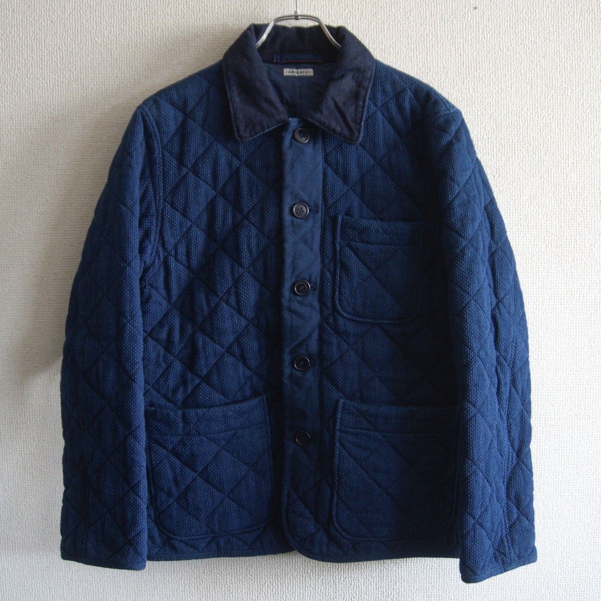 美品】 BLUE BLUE JAPAN 【刺し子 カバーオール ジャケット】2(M