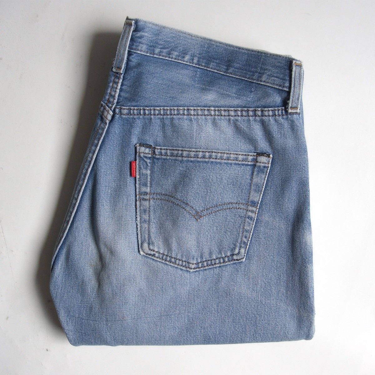 80s ビンテージ Levis リーバイス 501 赤耳 デニム パンツ 黒カン 実寸
