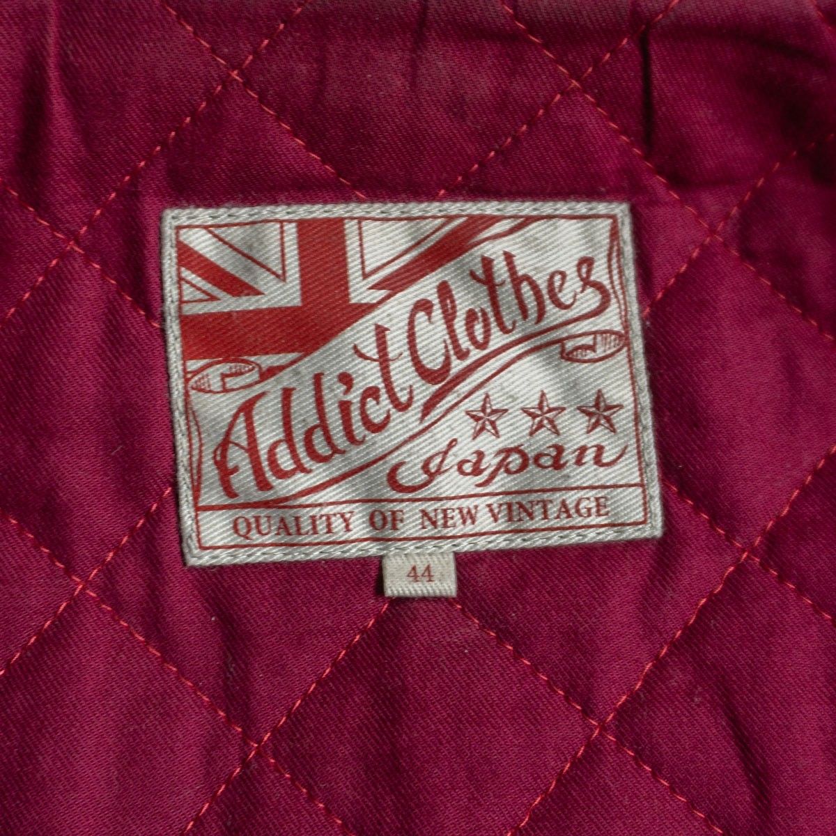 美品/ビッグサイズ】ADDICT CLOTHES【AD-01 CENTER-ZIP JACKET (HORSE
