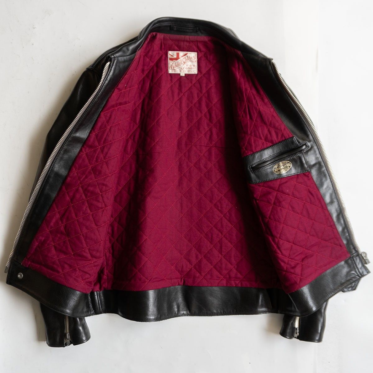 美品/ビッグサイズ】ADDICT CLOTHES【AD-01 CENTER-ZIP JACKET (HORSE