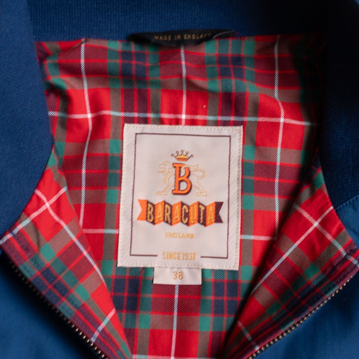 美品】 BARACUTA 【G9 スウィングトップ ハリントンジャケット】 38 