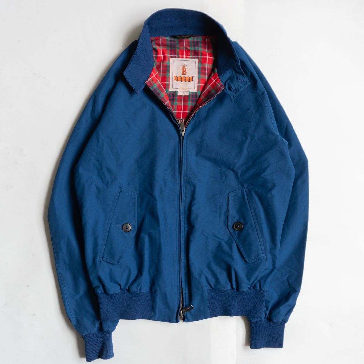 【希少】 ヴィンテージ BARACUTA G9 ハリントンジャケット 38 美品】 BARACUTA 【G9 スウィングトップ ハリントンジャケット】 38