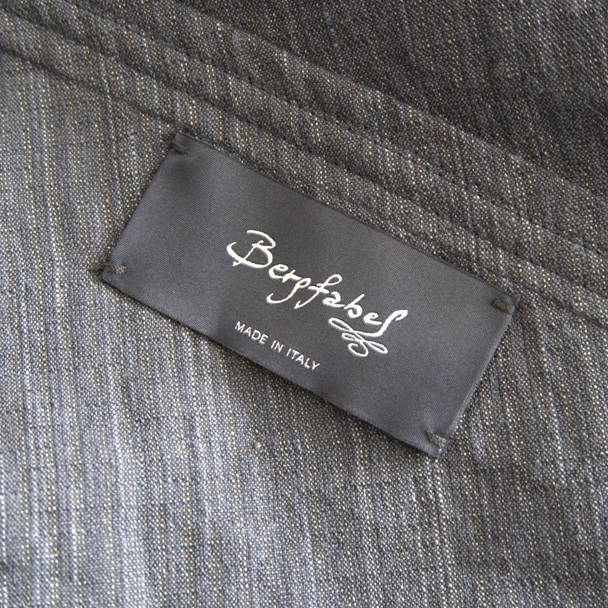 タグ付き未使用品】bergfabel【Oversized coat】M ネイビー リネン