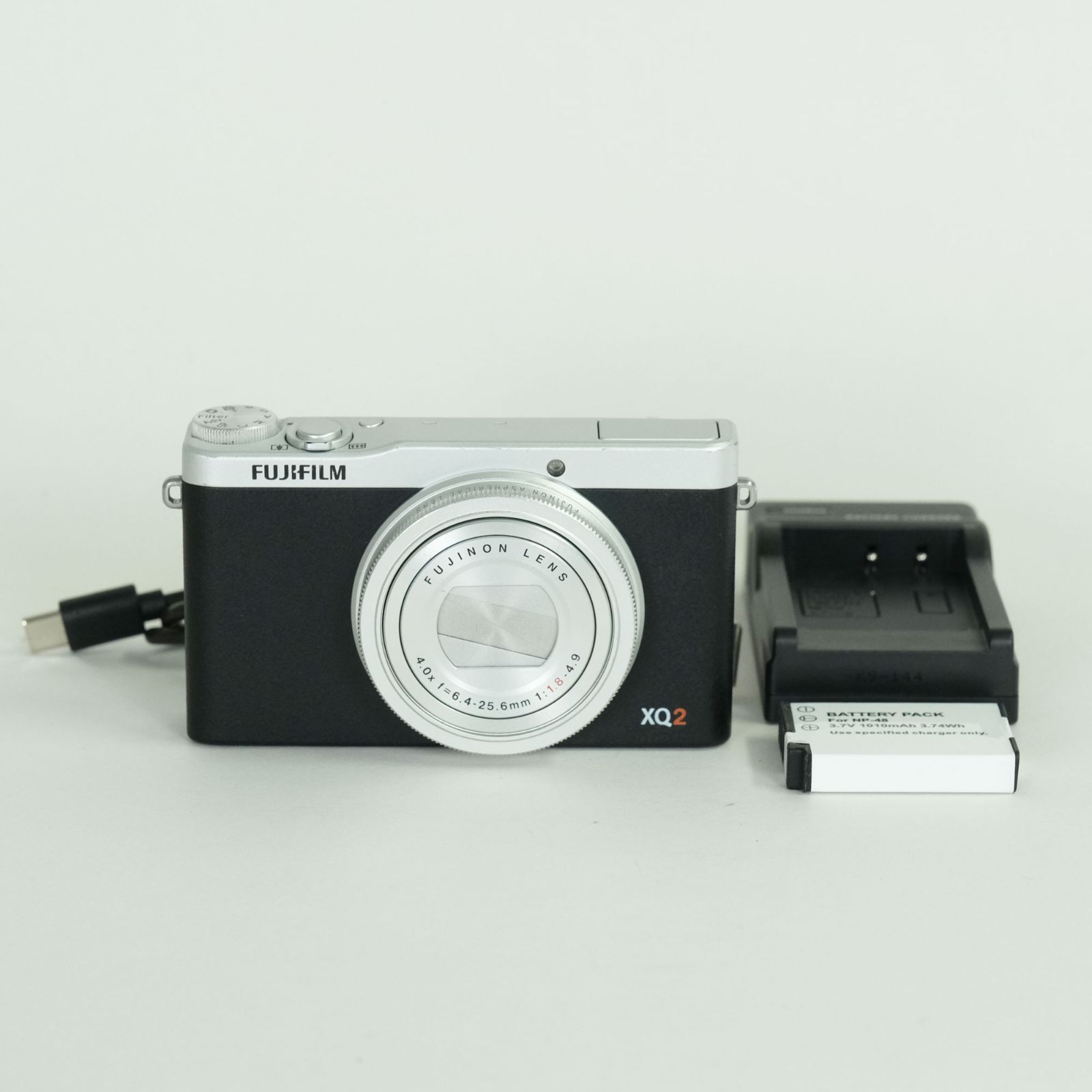 並品] FUJIFILM XQ2 シルバー | コンパクトデジタルカメラ - メルカリ