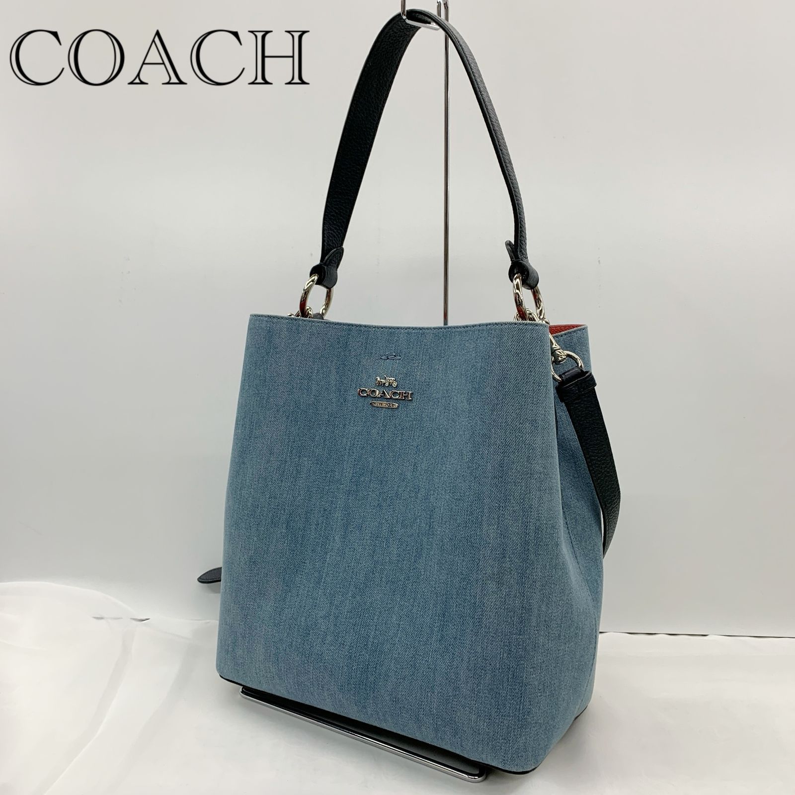 COACH コーチ アベニュー タウンバケットバッグ 91136 2Wayショルダー 