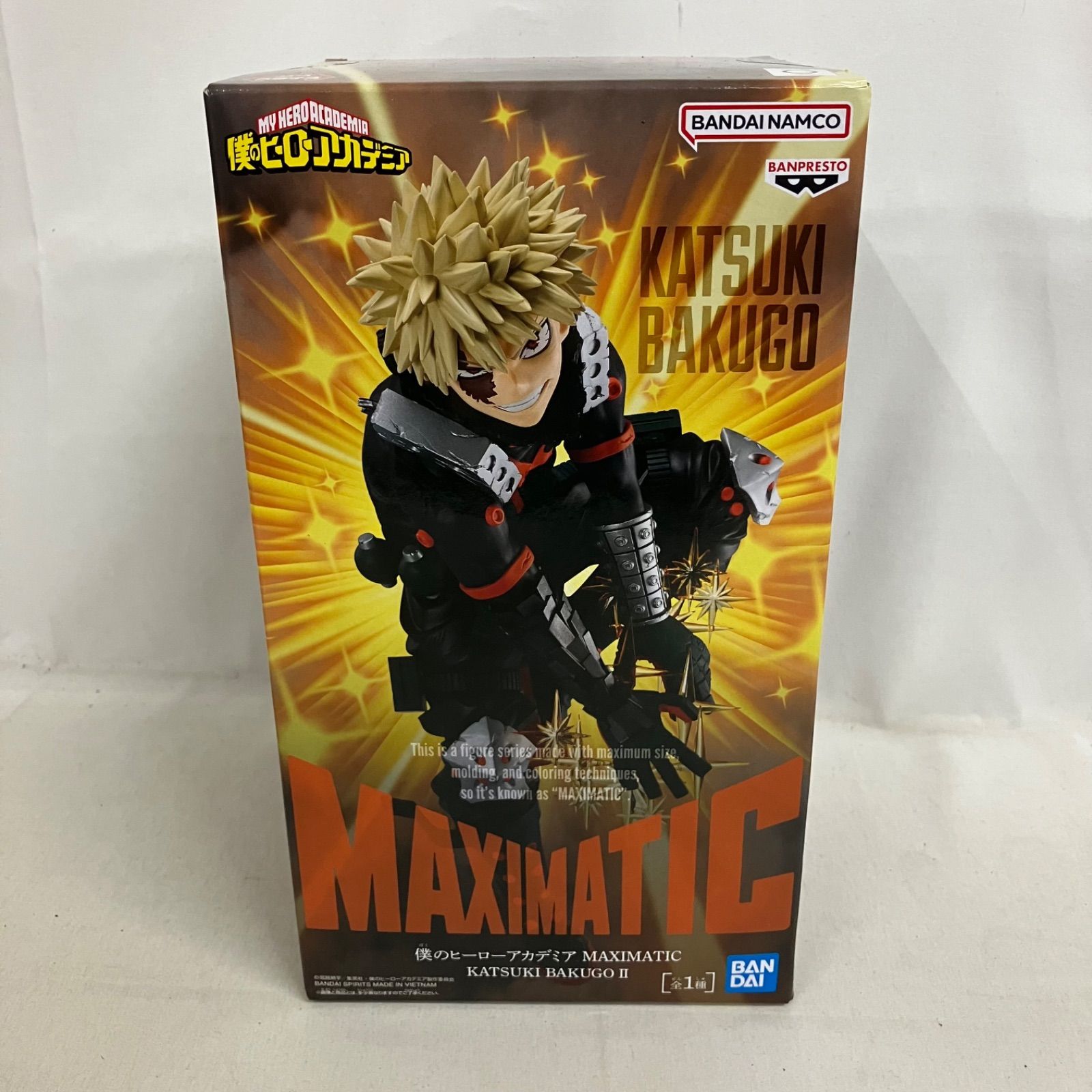 未開封 僕のヒーローアカデミア MAXIMATIC 爆豪勝己 Ⅱ フィギュア 