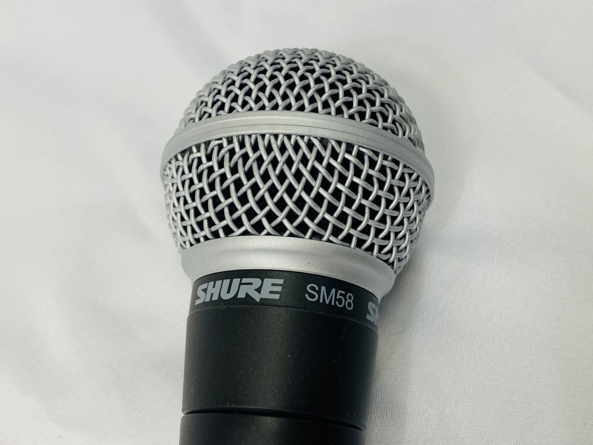 SHURE SM58-LCE シュアー エスエム58 ダイナミックマイク 元箱付き