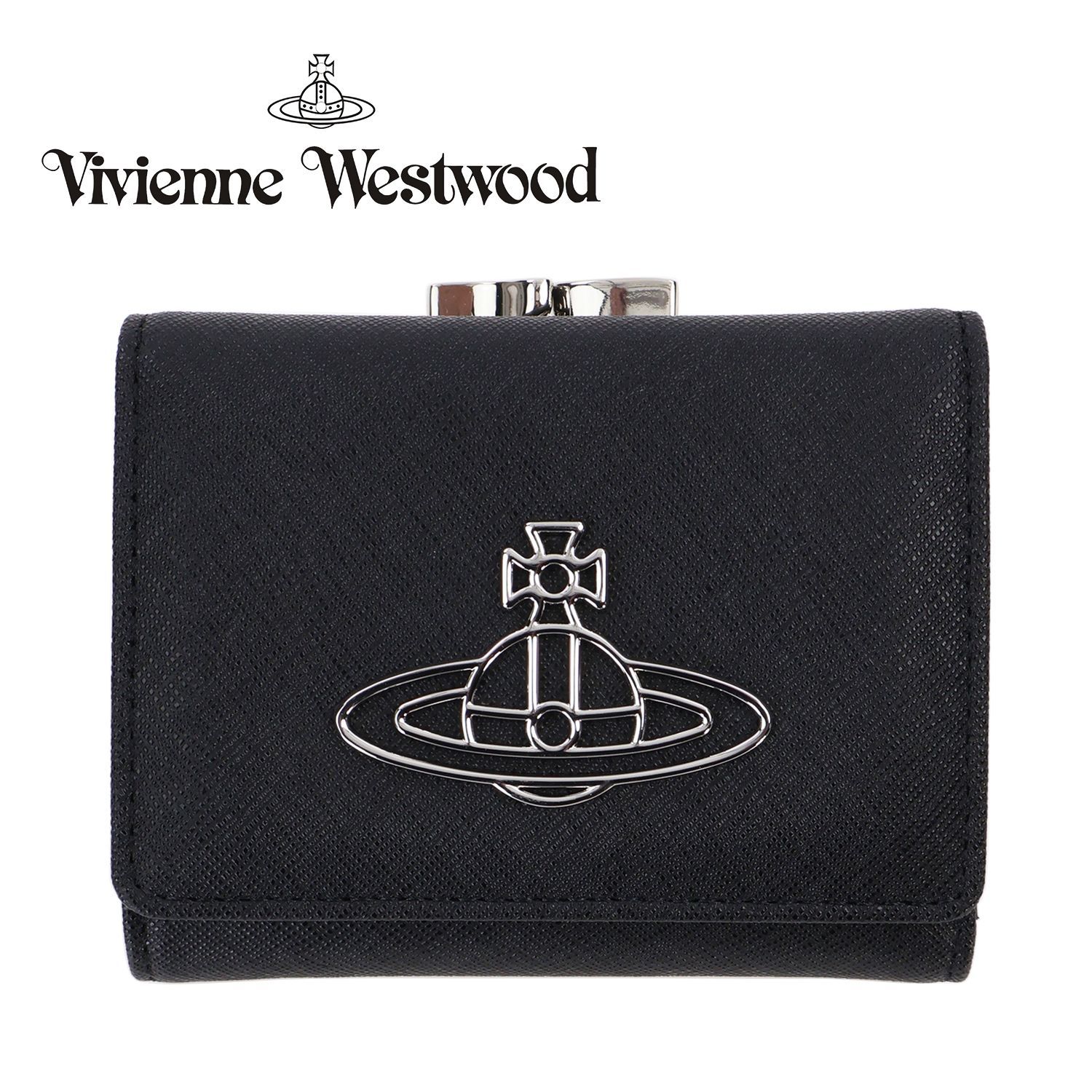 ヴィヴィアンウエストウッド Vivienne Westwood 財布 がま口 三つ折り 