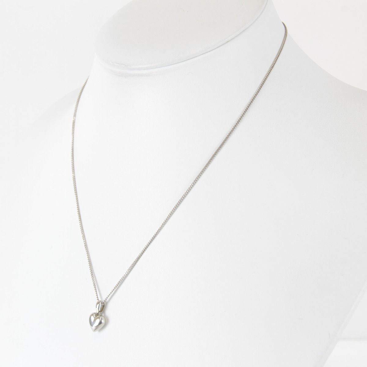 USED』STAR JEWELRY【スタージュエリー】 SV ハート ネックレス 