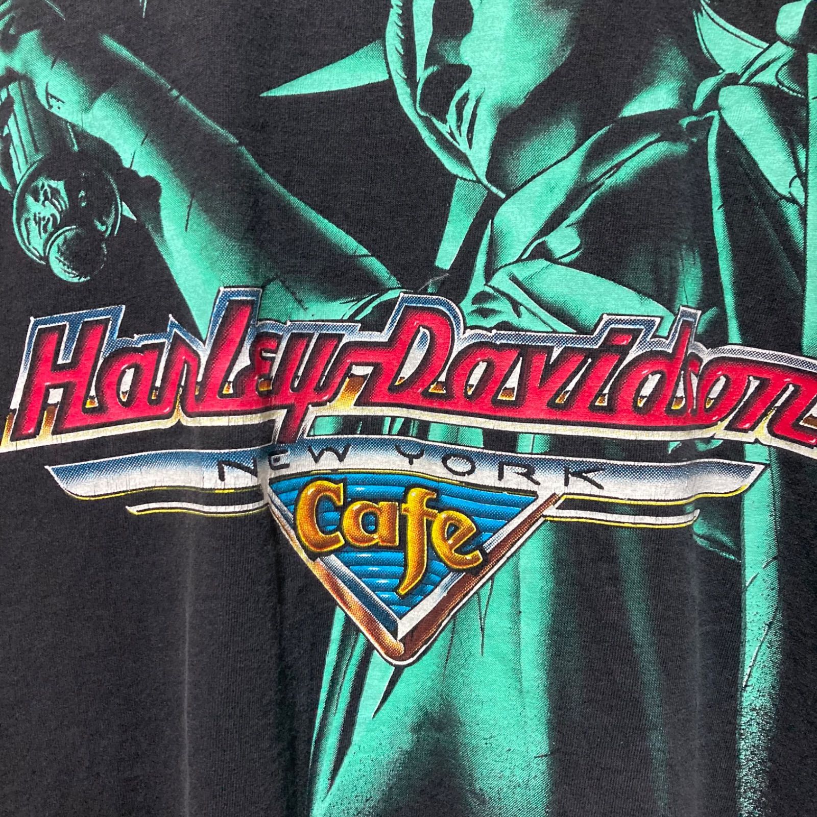 HARLEY DAVIDSON Tシャツ NEW YORK Cafe ハーレーダビッドソン 