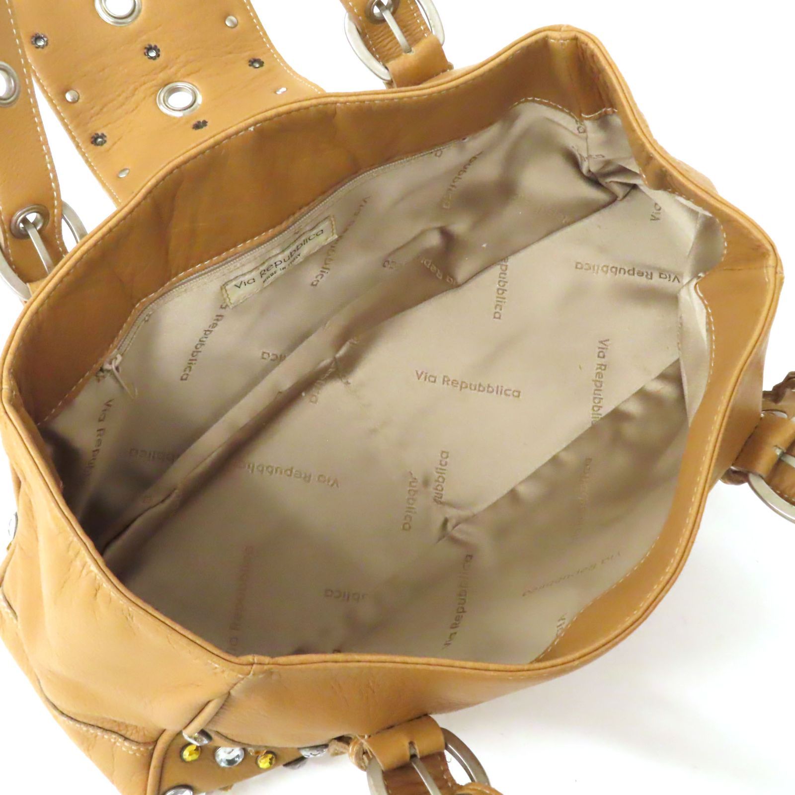 HR0582 美品 Via Repubblica ヴィアリパブリカ ハンドバッグ トート 