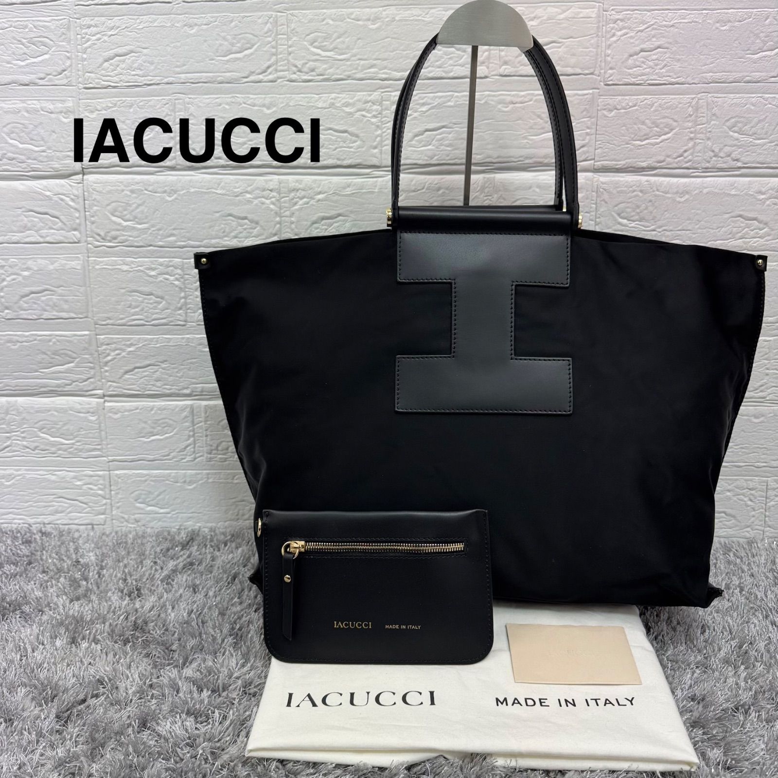 極美品】イアクッチ IACUCCI トートバッグ ソルベット L SORBETTO